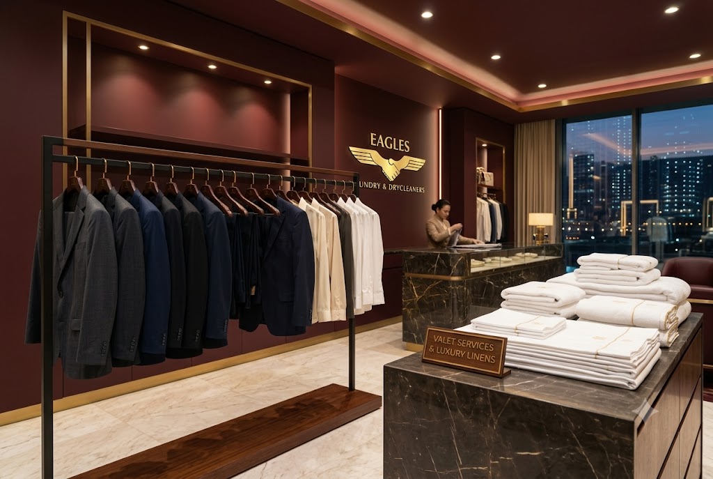 EAGLES garment care and dry cleaning center in Dubai